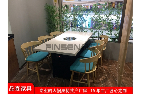 定做無煙火鍋桌椅好嗎？為什么要找廠家批發(fā)定制？